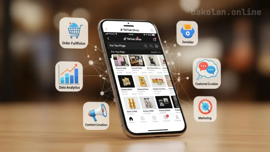 cakupan layanan dalam pengelolaan tiktokshop