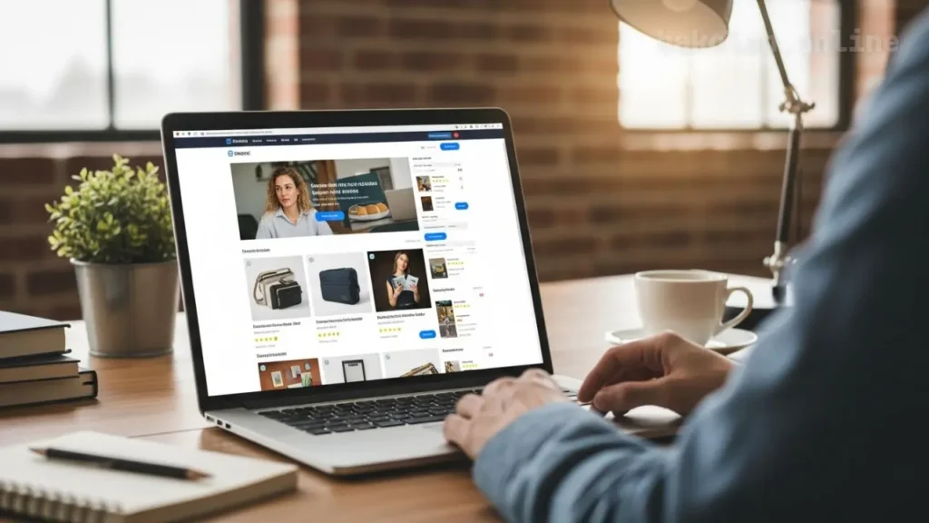 desain marketplace profesional