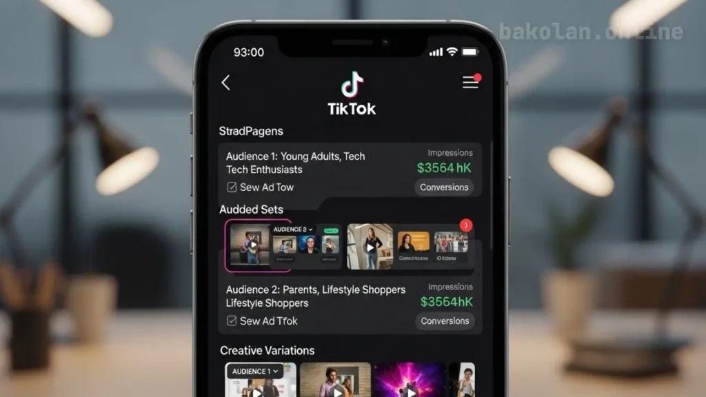 iklan tiktok ads yang terstruktur