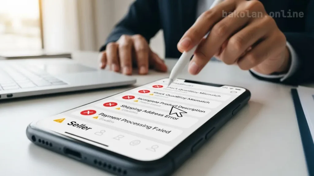 kesalahan umum seller